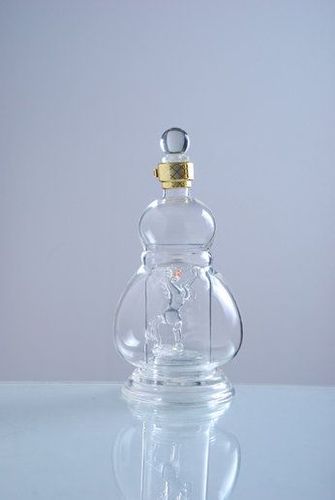 葫芦形玻璃工艺酒瓶